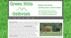 Desktop Screenshot of greenhillsgelbvieh.com